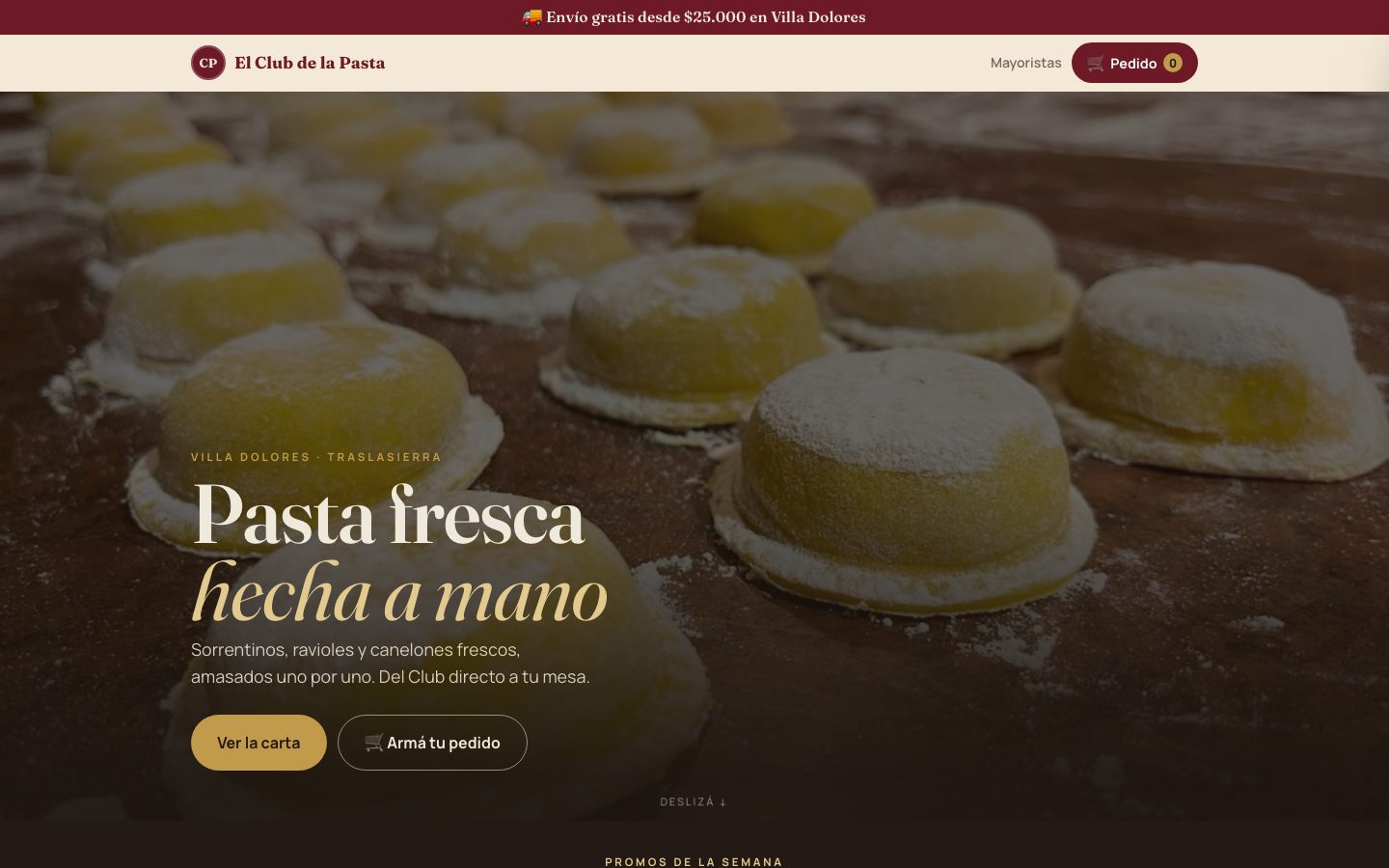 El Club de la Pasta